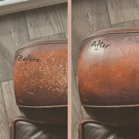 remove scratches from leather bag.